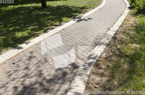 Image of Road to pedestrians.