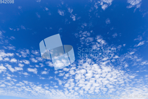 Image of blue sky.