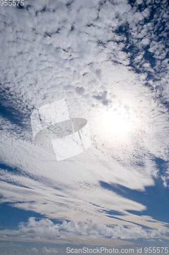 Image of sky with clouds