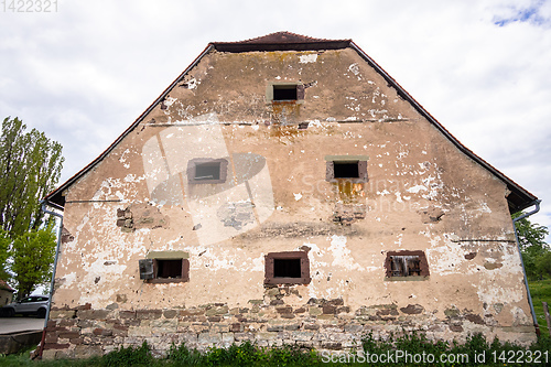 Image of old vintage house in south Germany