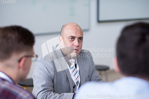 Image of Startup Business Team On Meeting at office
