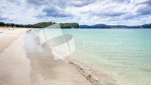 Image of hot springs beach New Zealand Coromandel