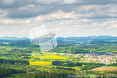 Image of panoramic view at Rottweil Germany
