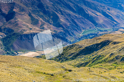 Image of Landscape scenery in south New Zealand