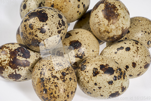 Image of some quail eggs