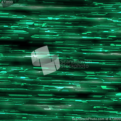 Image of High tech crystalline background