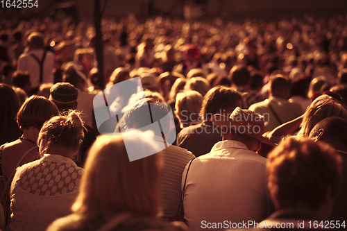 Image of Large crowd of people