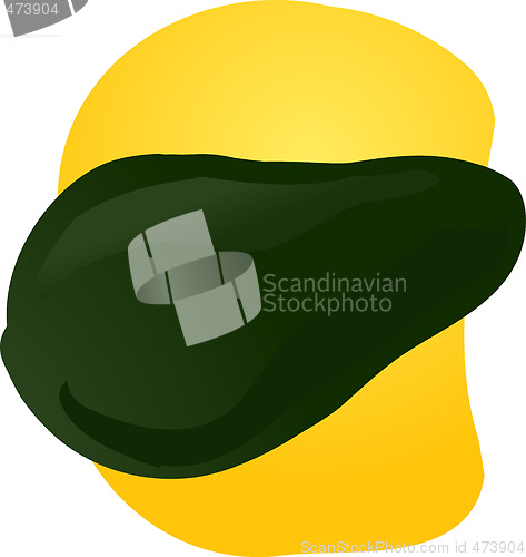 Image of Avocado illustration