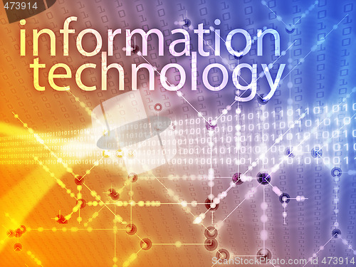 Image of Information technology illustration