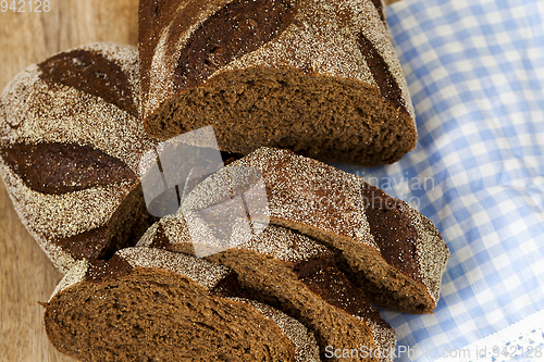 Image of Sliced rye bread