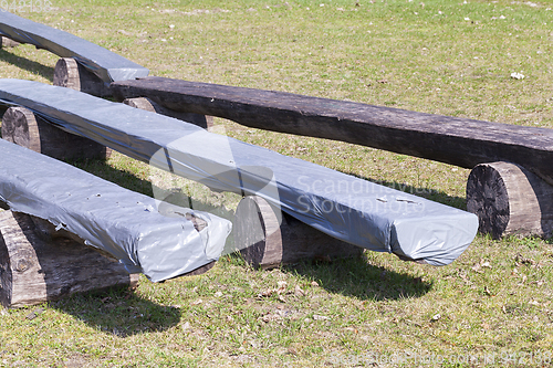 Image of Bench , close up