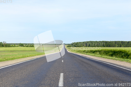 Image of asphalt road