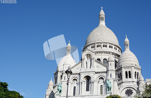 Image of Basilica of the Sacred Heart of Paris at Montmartre 