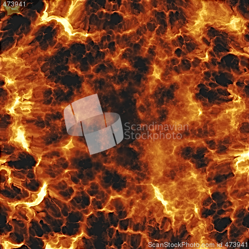 Image of Fiery explosion