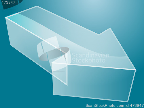 Image of 3d Arrow illustration