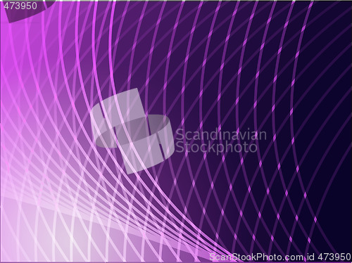 Image of Wavy glowing colors