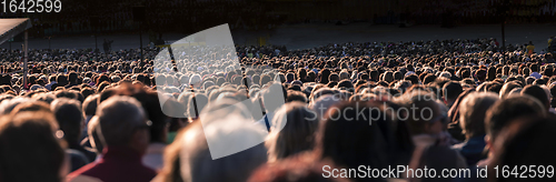 Image of Large crowd of people