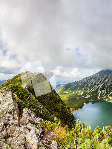 Image of View from Krab in Tatra Mountains, Poland, Europe.