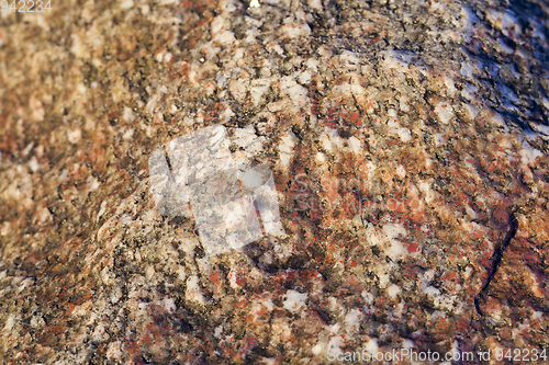 Image of multicolored stone, close-up