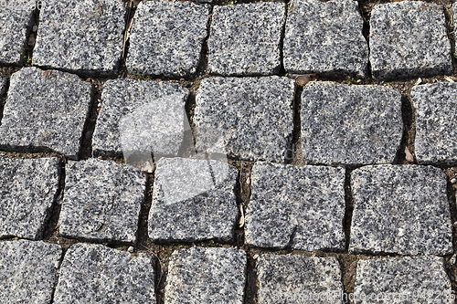 Image of cobblestones road