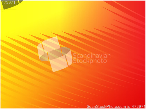 Image of Wavy glowing colors