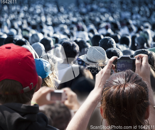 Image of Large crowd of people