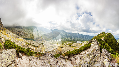 Image of View from Krab in Tatra Mountains, Poland, Europe.