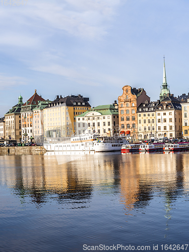 Image of Stockholm daylight skyline panorama