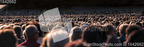 Image of Large crowd of people