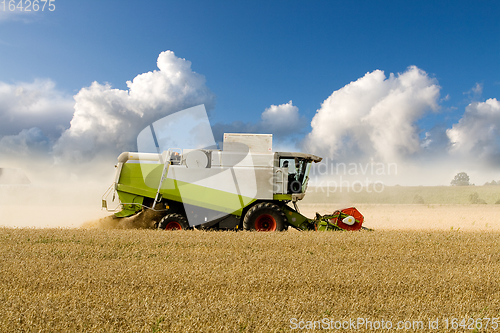 Image of Harvesting Combine