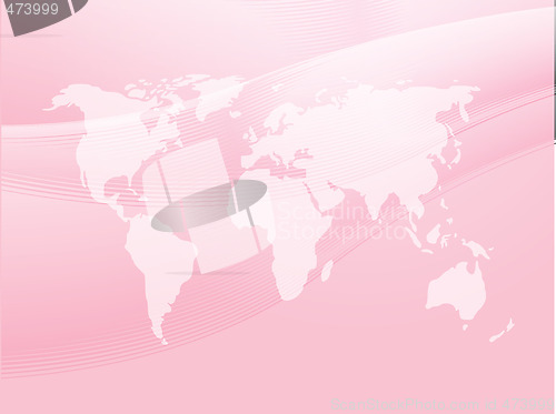 Image of Map of the world illustration