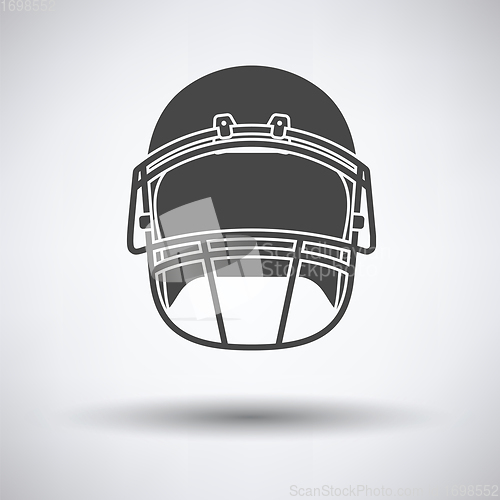 Image of American football helmet icon