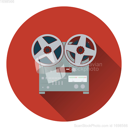 Image of Reel tape recorder icon