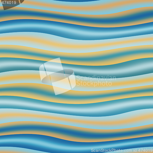 Image of Wavy glowing colors