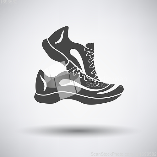 Image of Fitness sneakers icon