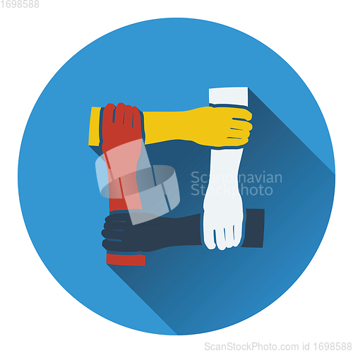 Image of Icon of Crossed hands