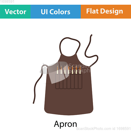 Image of Artist apron icon