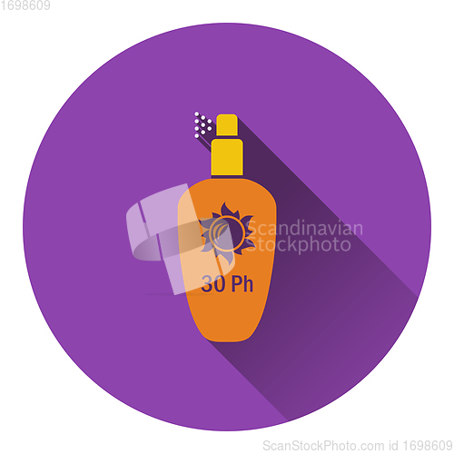 Image of Sun protection spray icon