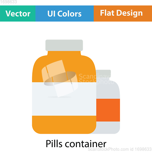 Image of Pills container icon