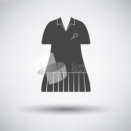 Image of Tennis woman uniform icon