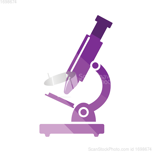 Image of School microscope icon