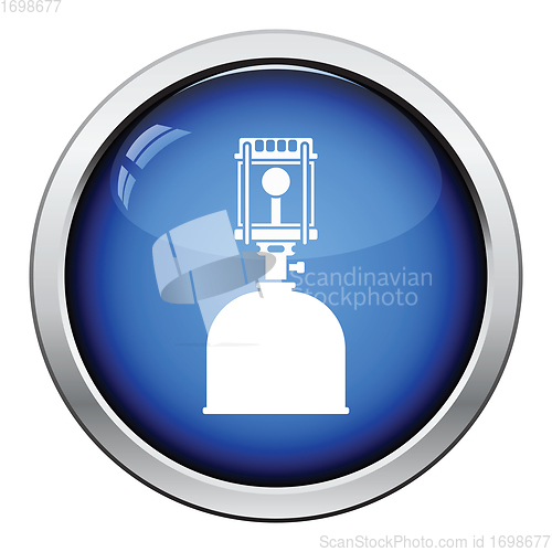 Image of Camping gas burner lamp icon