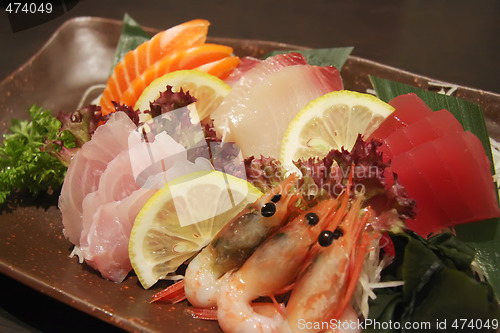 Image of Sashimi arrangement