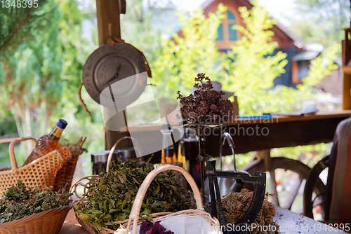 Image of herbalist workshop