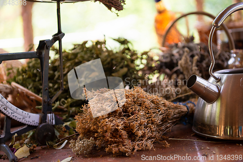 Image of herbalist workshop