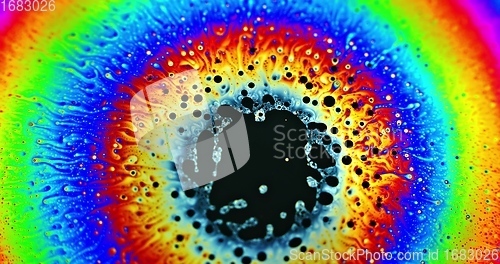 Image of Abstract multicolored surface closeup photo