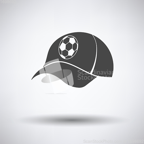 Image of Football fans cap icon