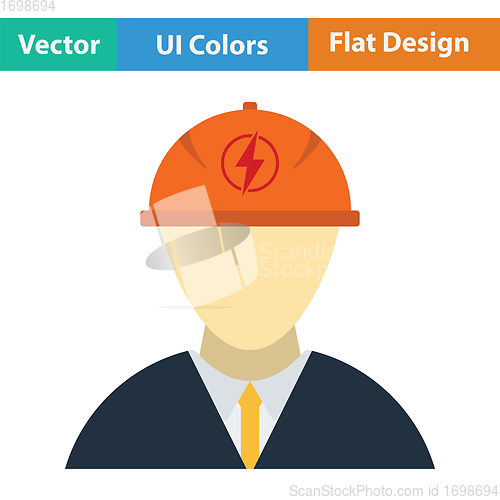 Image of Electric engineer icon