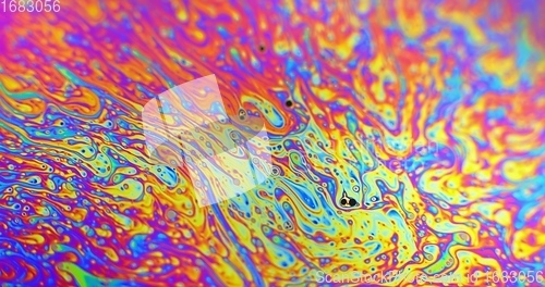 Image of Abstract multicolored surface closeup photo