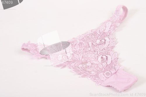 Image of Pink lace pantie